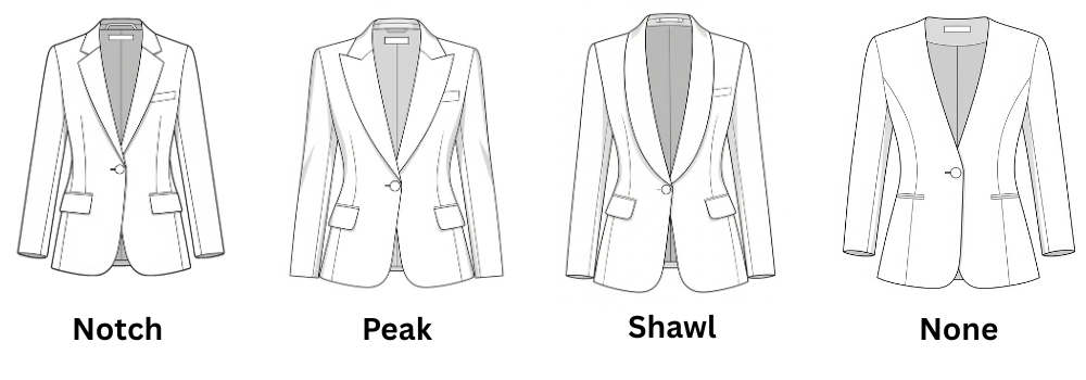 Lapel Style Example